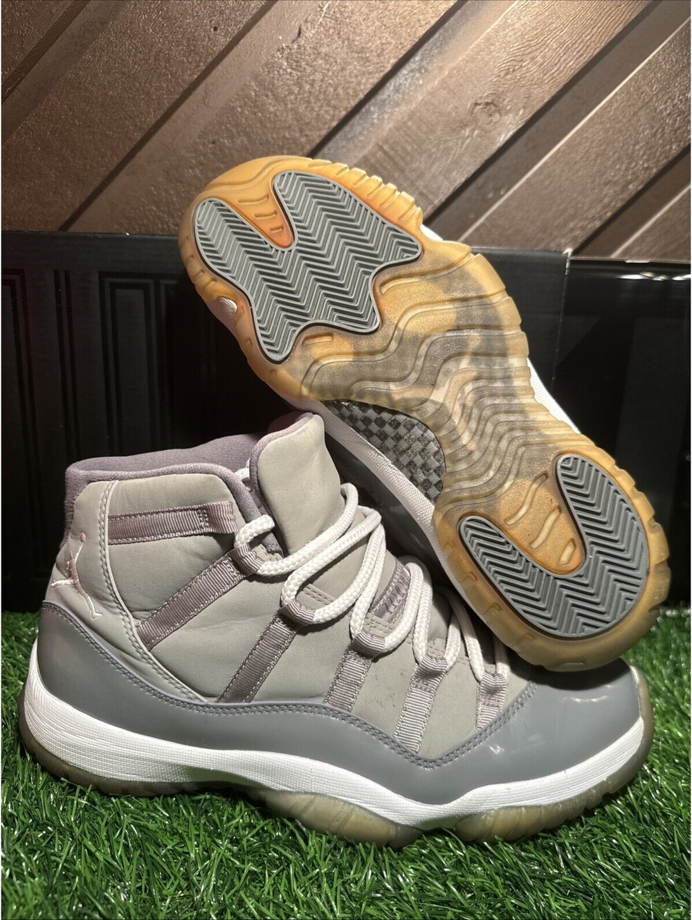 Size 9 - Air Jordan 11 Retro 2010 Cool Grey